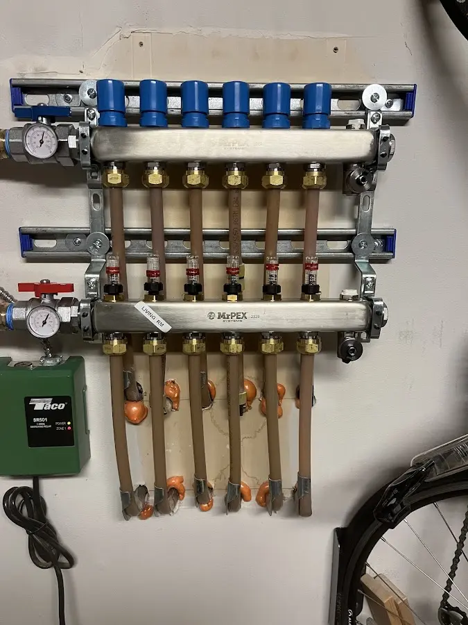 Plumber performing Leak Detection at a residential property in Gateway